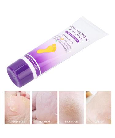 Premium Foot Cream for Dry Cracked Feet - 100g Moisturizing Heel Repair & Brightening Skin - Intense Foot Care - Buy Online on GoSupps.com