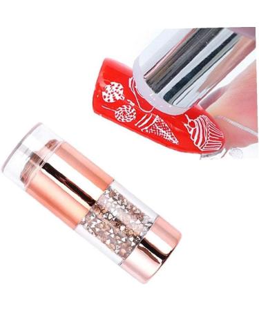 Onsinic Nail Art Stamper & Scraper - Double Head Silicone Stamp for DIY Nail Designs | International Shipping Available - Buy Online on GoSupps.com