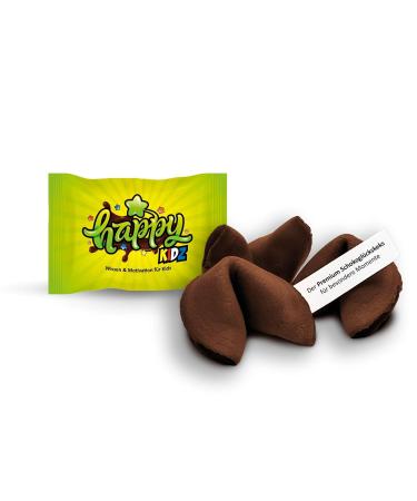 Happy Kidz Chocolate Fortune Cookies for Kids - Fun & Unique Treats | Box of 30 | International Shipping - Buy Online on GoSupps.com