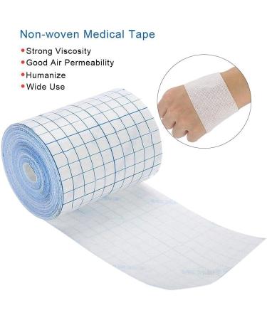 KTELI 2X Mesh Breathable Non-Woven Adhesive Bandage Roll - Flexible Comforting Dressing for Wounds | International Shipping Available - Buy Online on GoSupps.com