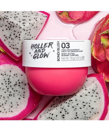 Bundle of Holler and Glow Dragonfruit Body Butter For Women Sweet Floral Warm Notes Smells Good Body Lotion For Extremely Dry Skin Moisturizing Nourishing Shea Butter 3 Pack Variety - Buy Online on GoSupps.com