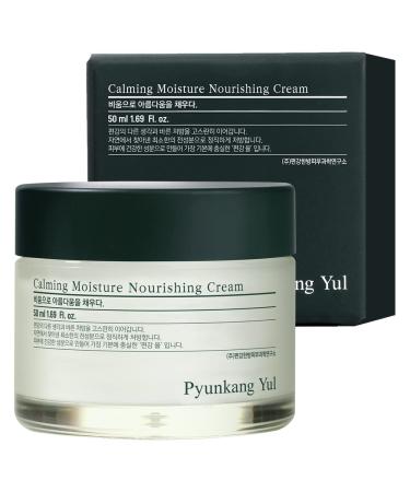 PYUNKANG YUL Calming Moisture Nourishing Cream for Healthy Glow  Elasticity  reduce wrinkling with Collagen  Niacinamide  Strong Face Moisturizer with Ceramides  Hyaluronic Acid  Skin Soothing with CICA  Tea Tree 1.69 fl...