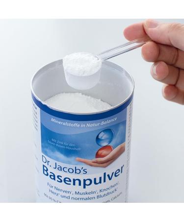 Dr. Jacobs Citrate Base Powder - High Potassium Calcium Magnesium Zinc & Vitamin D for Diets - 300g Original Formula - Buy Online on GoSupps.com
