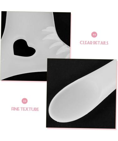 DRESSOOS Eyeliner Stamp Eye Makeup Tools Eye Makeup Aid Tool Eye Liner Stamps Eyeliner Mascara Shield Multifunctional Makeup Stencil Silicone Eyeliner Stencils Eye Shadow Silica Gel Eyelash 12.00X6.00X0.50CM As Shown - Buy Online on GoSupps.com