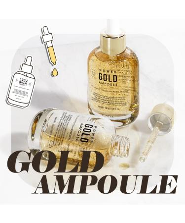 EUNYUL Power Enhancing Gold Ampoule 50ml - 99.99% Pure 24K Gold Serum for Radiant Skin | International Shipping Available - Buy Online on GoSupps.com