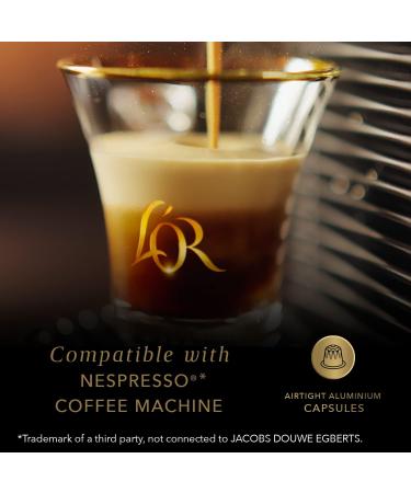L'Or Espresso Caf Profondo Intensit 8 Aluminum Capsules Compatible with Nespresso Machines - Buy Online on GoSupps.com