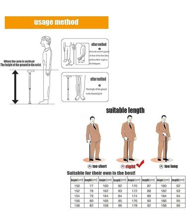 Folding Cane Folding Cane Old Man Walking Stick Aged Crucify Aluminum Alloy Crutches Big Four Foot Staff Telescopic Light Portable Belt Family - Buy Online on GoSupps.com