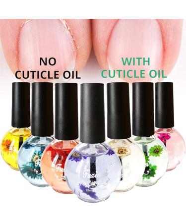 Revitalizer Natural Essential Conditioner (15 ml) - Moisture Treatment for Dry Nail Skin with Dried Flowers - Nourish & Bloom Your Nails - Buy Online on GoSupps.com