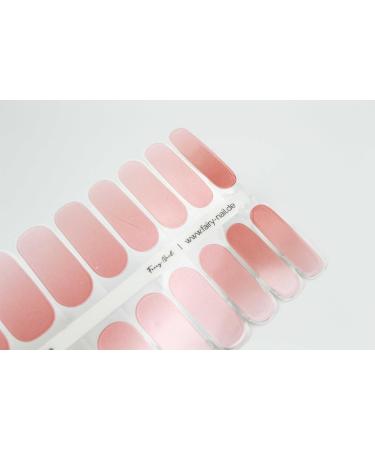 Fairy Nail UV Self-Adhesive Gel Foils - Glazed Aloha 16-Piece Nail Wraps | International Shipping - Buy Online on GoSupps.com