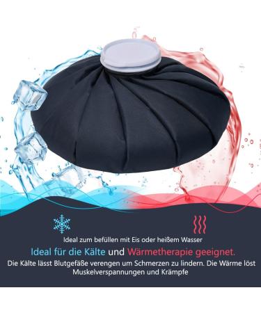 IEA Medical Ice Cream Bag & Heat Bag Set | Reusable Cooling & Heating Bags (23 cm & 28 cm) - Blue - Buy Online on GoSupps.com