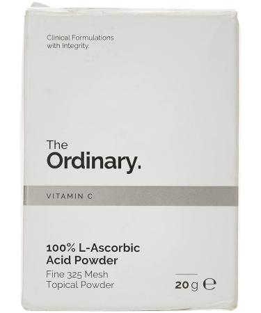 Buy The Ordinary 100% L-Ascorbic Acid Powder 20g - Vitamin C Serum for Brightening & Anti-Aging - Fast International Shipping - Buy Online on GoSupps.com