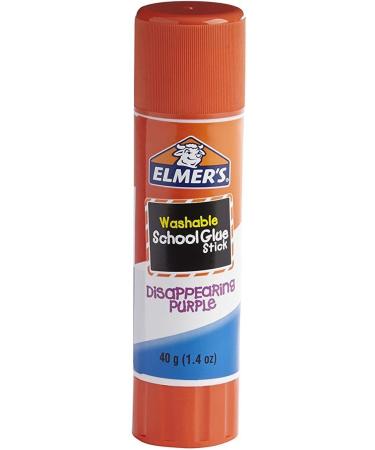 Elmers E579 Jumbo Disappearing Purple School Glue Stick 1.4 Ounce 3 Packs of 3 Sticks 9 Sticks Total - Buy Online on GoSupps.com