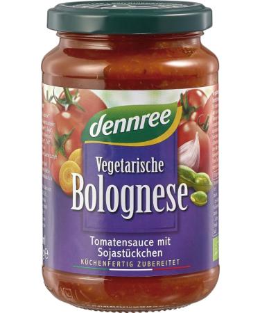  dennree dennree Organic Vegetarian Bolognese (6 x 350g) - Buy Online on GoSupps.com
