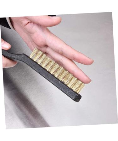 Solust 6-Part Cleaning Tool Set | Wire Handle Brush Set for Efficient Cleaning | Copper & Stainless Steel Bristles | Antistatic Design for Welders - Buy Online on GoSupps.com