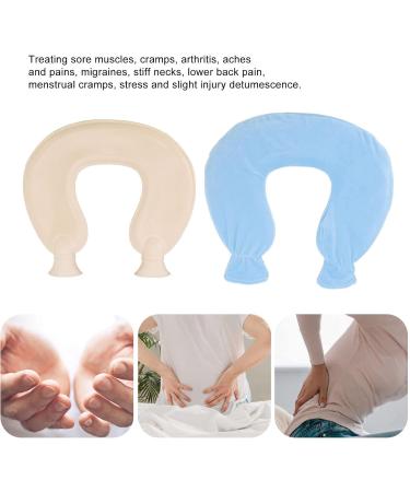 CHICIRIS 1L Explosion-proof Hot Water Bottle - Wide Mouth for Shoulder Pain Relief (Blue) | Safe & Durable eCommerce Solution - Buy Online on GoSupps.com