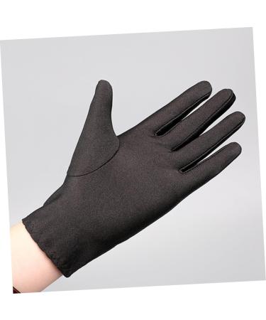 FOMIYES 9 Pairs Costume Honor Guard Gloves Hand Gloves Moisturizing Coin Cotton Gloves Hand Care Gloves Working Gloves Nylon Inspection Gloves Cotton Gloves Black Travel White Gloves Clean - Buy Online on GoSupps.com