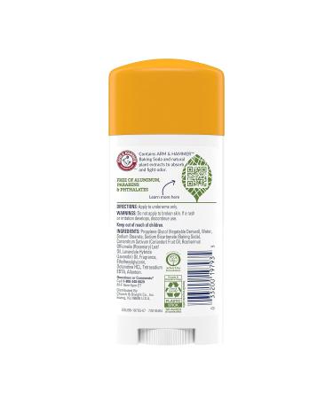 ARM & HAMMER Essentials Natural Deodorant Fresh 2.50 oz (Pack of 12) Rosemary Lavender 2.5 Ounce (Pack of 12) - Buy Online on GoSupps.com