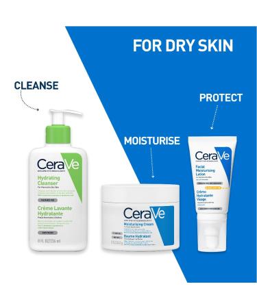 CeraVe Moisturizing Cleanser for Normal to Dry Skin - Fragrance-Free 236 ml | International Shipping Available - Buy Online on GoSupps.com