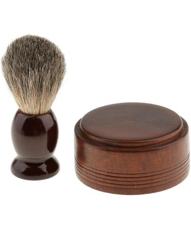Jojomis Shaving Brush Set with Soap Dish for Men | Premium Manual Shaving Experience - Buy Online on GoSupps.com