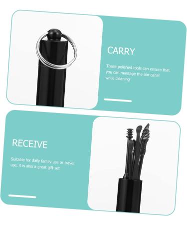 Portable Ear Wax Cleaning Kit - 1 Set Ear Pick Tool for Home Cleaning | Exquisite Ear Wax Pickers - Buy Online on GoSupps.com