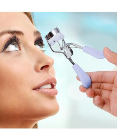 Professional Eyelash Curler with Built-in Comb - Fits All Eye Shapes - Purple Eyelashes Accessories for Perfect Lashes - Buy Online on GoSupps.com