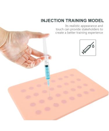 ULTECHNOVO Injection Training Pads - Intradermal & Subcutaneous Practice Pad for Nurses | 5pcs Model 17.5x12.2cm | International Shipping Available - Buy Online on GoSupps.com
