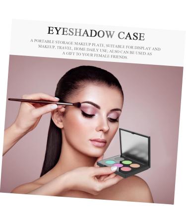 OHPHCALL 1 Set Box Square Eye Shadow Box Lipstick Cases Mini Containers Storage Cases Eyeshadow Plastic 1 count (Pack of 1) Black - Buy Online on GoSupps.com