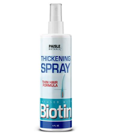 Natural Biotin Hair Thickening Spray for Fine Hair - Volumizing Hair Growth Spray - Color Safe Hair Volumizer - Get Thicker Hair Instantly - Buy Online on GoSupps.com