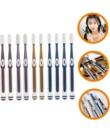 TOVINANNA 10-Stage Tooth Cleaning Tool | Silicone Travel Toothbrush & Accessories - International Shipping Available - Buy Online on GoSupps.com