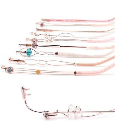 Ranara Glasses Replacement End Spikes - Pink 2-Hole Brackets for Borderless Metal Glasses | Glasses Accessories & Repair Parts - Buy Online on GoSupps.com