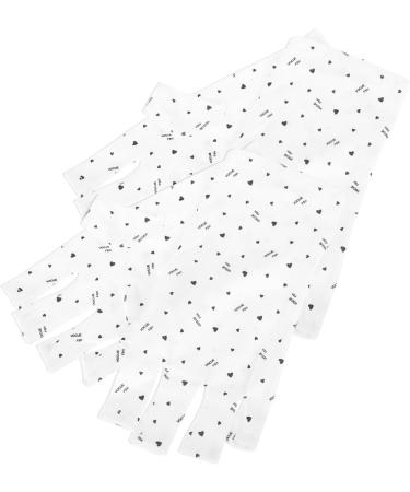 FRCOLOR 8 Pairs Nail Gloves UV Gloves Manicure Gloves Washable Gloves Nail Gel Anti-uv Mittens Sunblock Gloves Nail Art Protecting Gloves Fingerless UV Protective Gloves Polyester - Buy Online on GoSupps.com