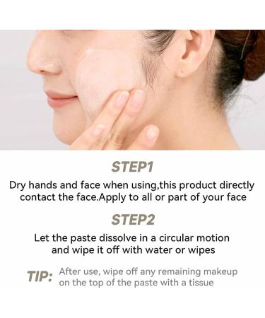 Makeup Cleansing Balm - Cleansing Makeup Remover Stick 7g Portable Makeup Accessories for Travel Gentle Safe Facial Makeup Remover Oil-Melting Oil Shakven - Buy Online on GoSupps.com