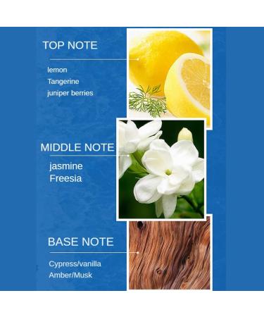 Scent House Men's Cologne Aromatic Aquatic Eau De Parfum Long-Lasting Fragrance for Travel Ideal Gift for Men With Lemon Jasmine Nutmeg Amber and Musk Notes Cedar & Patchouli Body Spray - Buy Online on GoSupps.com