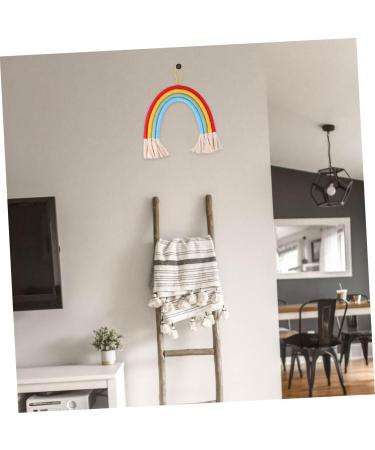 Zerodeko 1pc Kid Room Decor Home Decoration Wall Mounted Weaving Craft Pendant Wall-Mounted Cotton Rope - Buy Online on GoSupps.com