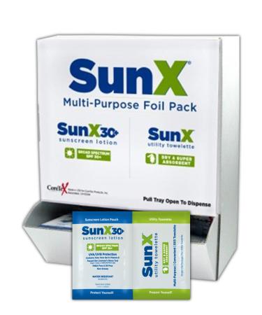 CoreTeX SPF 30 Sunscreen Towelettes