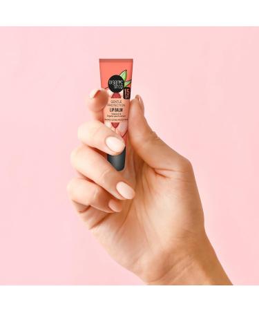 Gentle Protection Vitamin Booster Lip Balm SPF 15 - Nourishing Vitamin E & Peach Extracts 10ml | Buy Online for Worldwide Shipping - Buy Online on GoSupps.com