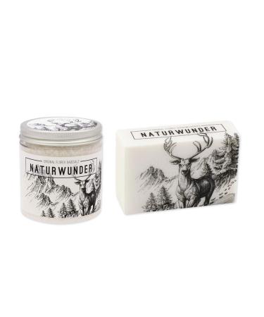 Florex Bath Salt 300g Snow Rose Alpine Magic Soap Square 150 g Natural Wonders Alpine Magic Love of Home 2-piece Set