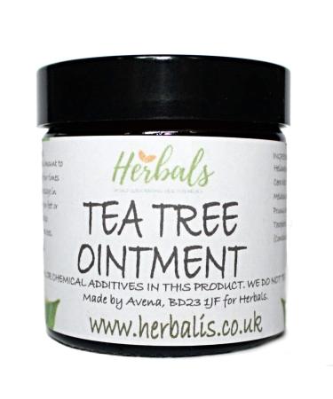 100% Natural Healing Tea Tree Ointment: for nail infections athletes foot bad odours and more 60ml