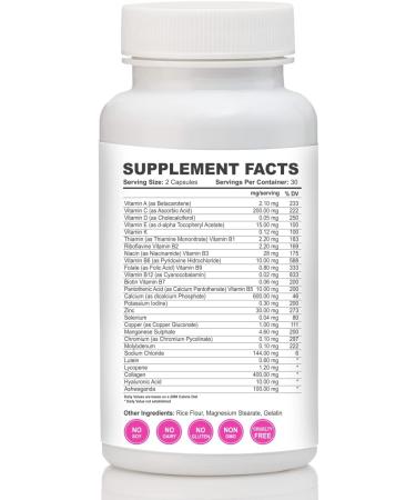 Zermat Multivitamin for Women Vitazer Bella Women's Multi Live a Healthier Life 60 Capsules. - Buy Online on GoSupps.com