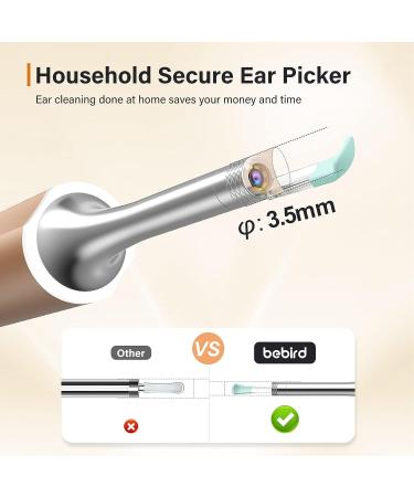 Ear Wax Removal Kit with 1080p Otoscope - Bebird X17pro Ear Cleaning Tool with 9 Ear Picks - Compatible with iPhone & Android (Gold) - Buy Online on GoSupps.com