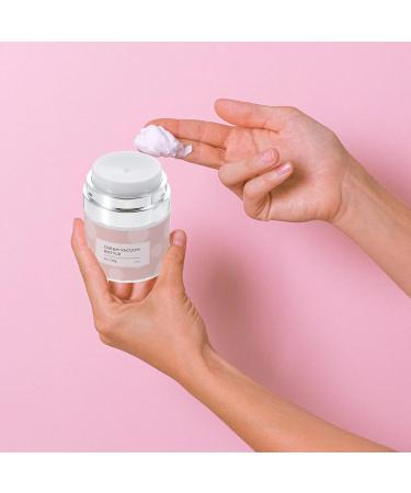 OSALADI 15g Airless Pump Jars: Empty Makeup Cosmetic Jar Acrylic Containers with Pump Refillable Travel Lotion Sample for Thick Moisturizer Skincare Cream White 7X5.2X5.2CM Pink 1 - Buy Online on GoSupps.com