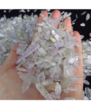100g Natural Tumbled Kunzite Quartz Crystal Spodumene Bulk Stone Reiki - Buy Online on GoSupps.com