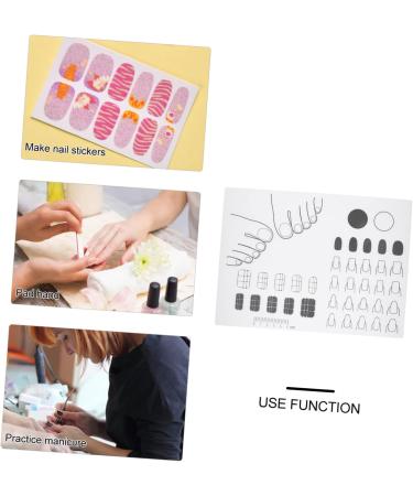 Ipetboom Silicone Manicure Pad Silica Gel Coloring Set 28x20cm As Shown - Buy Online on GoSupps.com