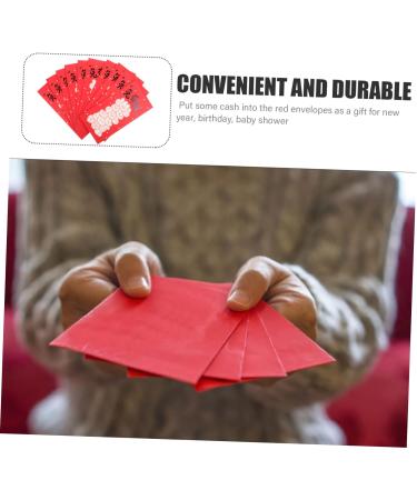ABOOFAN 40 Pcs 2023 Year of The Rabbit Red Packets New Year Red Packets Ceremony Red Packet Lunar New Year Envelopes 2023 Bunny Pattern Paper Red Packet Money Bag Design Paper Pocket - Buy Online on GoSupps.com