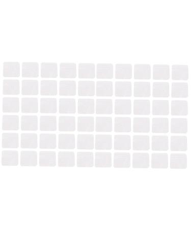 Ipetboom 1080 Pcs Nail Pads Fabric Eyelash Glue Eyelash Extension Glue Remover Eyelashes with Glue Nail Cotton Pads Eyelash Extension Glue Wipes Squeegee White Non-woven Fabric Clean 5.1x5.1cmx2pcs Whitex2pcs