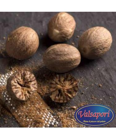  HOME LINE Sun-Dried Whole Nutmeg - 250g Envelope | Vegan Gluten Free | 100% Natural Raw Exotic Spice - Whole Nutmeg Sweet Tasting (Whole Nutmeg) - Buy Online on GoSupps.com