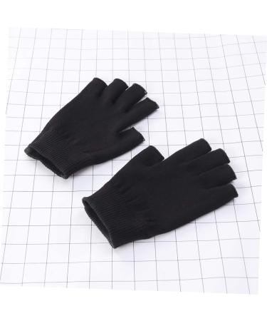 Healeved 1 Pair Gel Gloves Black Gloves Moisturizing Gloves Hydrating Glove Mositurizing Glove Glove Spa Glove Apparel Fingerless - Buy Online on GoSupps.com
