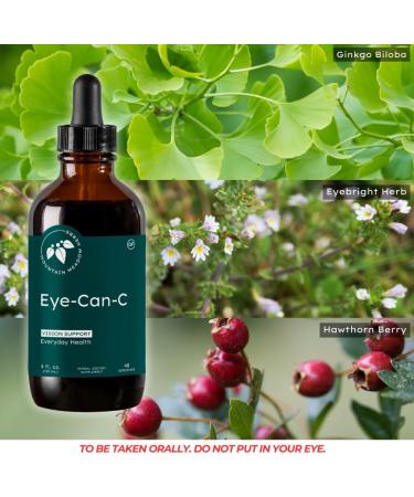 Mountain Meadow Herbs Eye-Can-C 4oz. | Liquid Vision Health and Support with Ginkgo Biloba, Night Vision, Dry-Eye Relief, Glare Reduction & Healthy Circulation Support - Buy Online on GoSupps.com