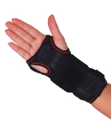 ORTONYX Wrist Support Brace with Splint for Carpal Tunnel & Arthritis - L/XXL Black | International Shipping Available - Buy Online on GoSupps.com