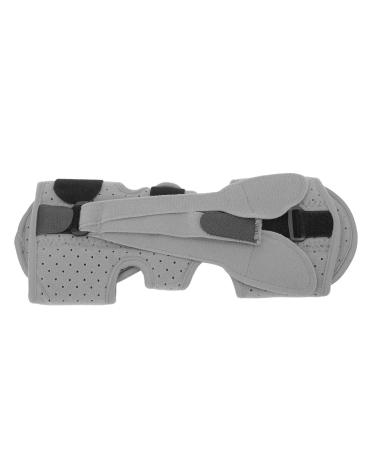 Pongnas Foot Drop Orthosis | Comfortable Ankle Support with Hook and Loop Closure | Triple Pressure Band for Drop Foot Injuries - Gray - Buy Online on GoSupps.com